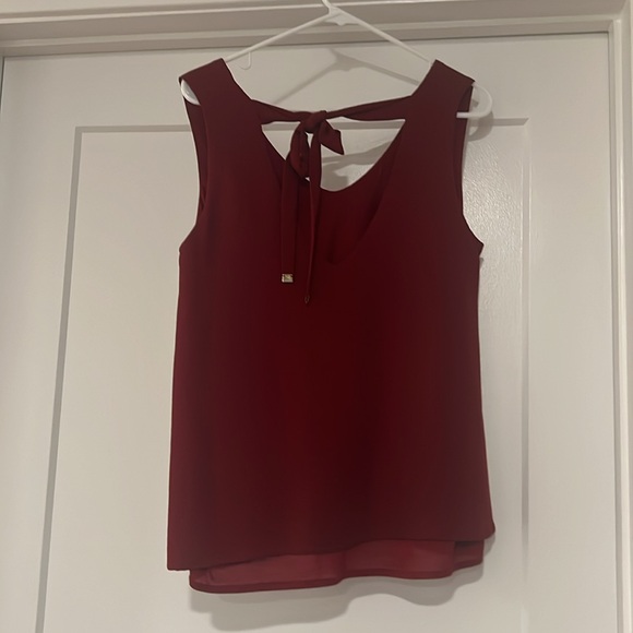 Dark red / maroon Massimo Dutti shirt M - Picture 2 of 3